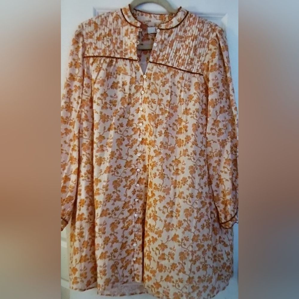 NwT JOIE Challensia cotton mini dress size large - Picture 2 of 5